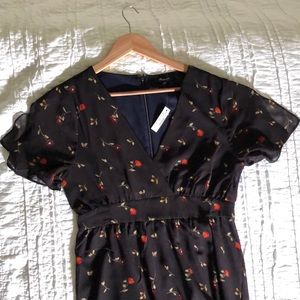 Madewell Tulip Sleeve Maxi Dress